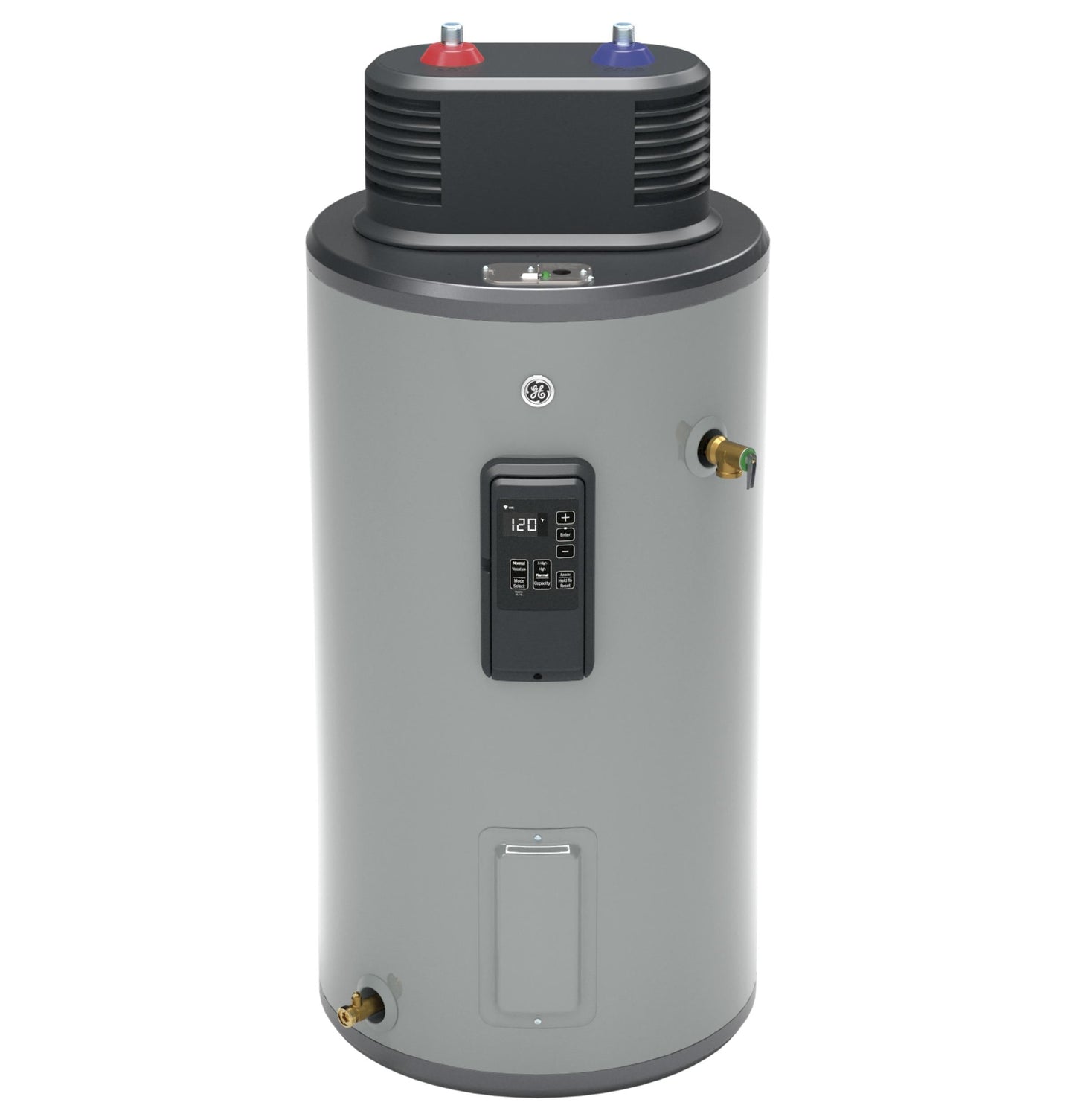 GE APPLIANCES Smart 30 Gallon Electric Water Heater with Flexible Capacity Gray - GE30S10BMM