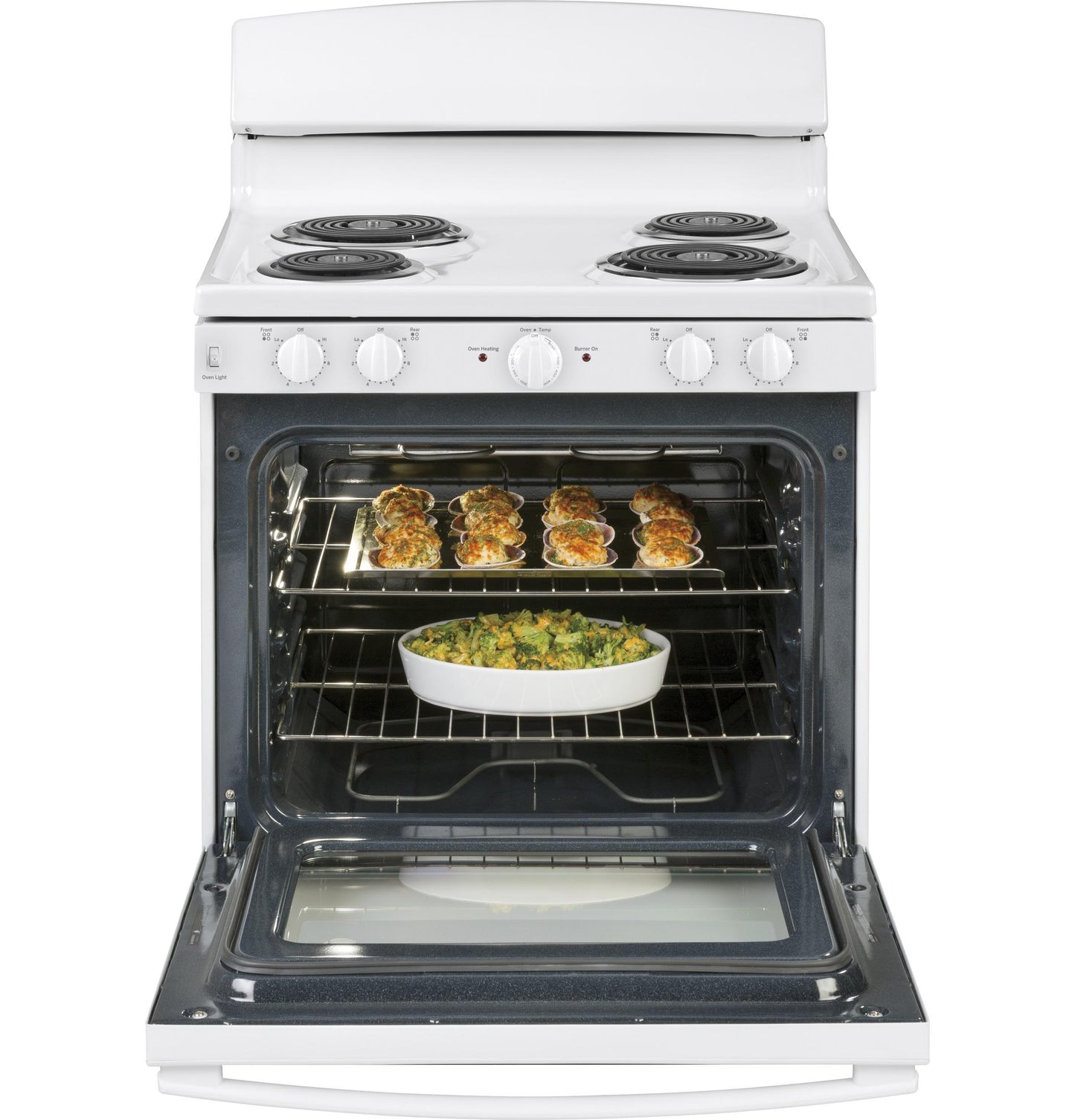GE APPLIANCES JBS460DMWW GE® ENERGY STAR® 30" Free-Standing Electric Range White - JBS460DMWW