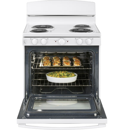 GE APPLIANCES JBS460DMWW GE® ENERGY STAR® 30" Free-Standing Electric Range White - JBS460DMWW