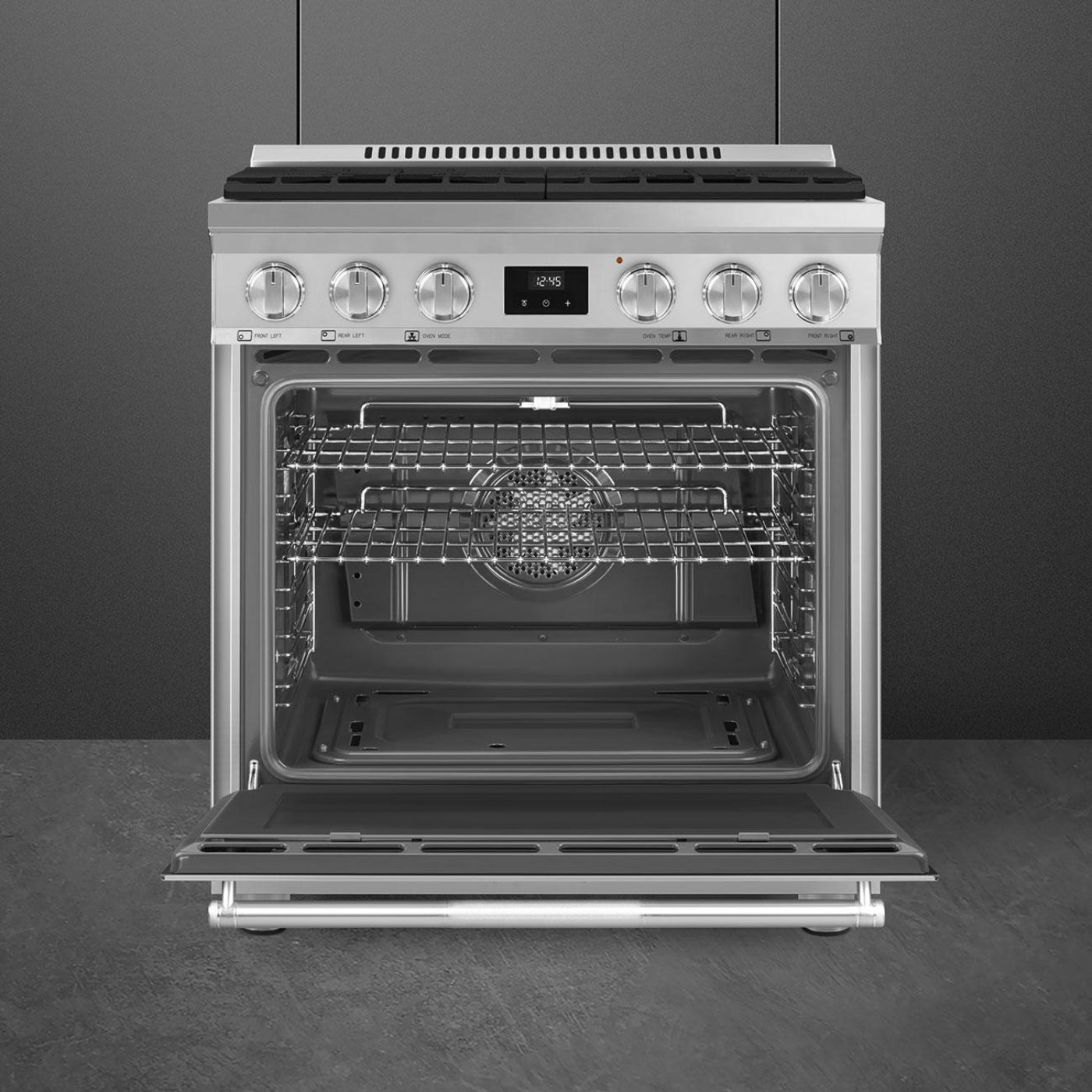 SMEG SPR30UGGX Range Stainless steel SPR30UGGX in Stainless Steel Look - SPR30UGGX