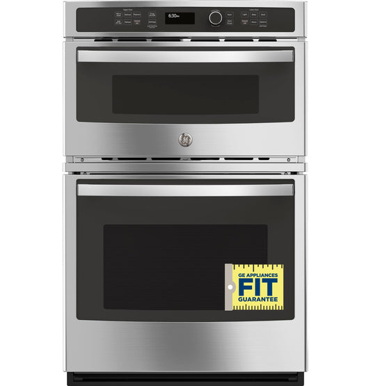 GE APPLIANCES GE 27" Built-In Combination Microwave/Thermal Wall Oven in Stainless Steel - JK3800SHSS