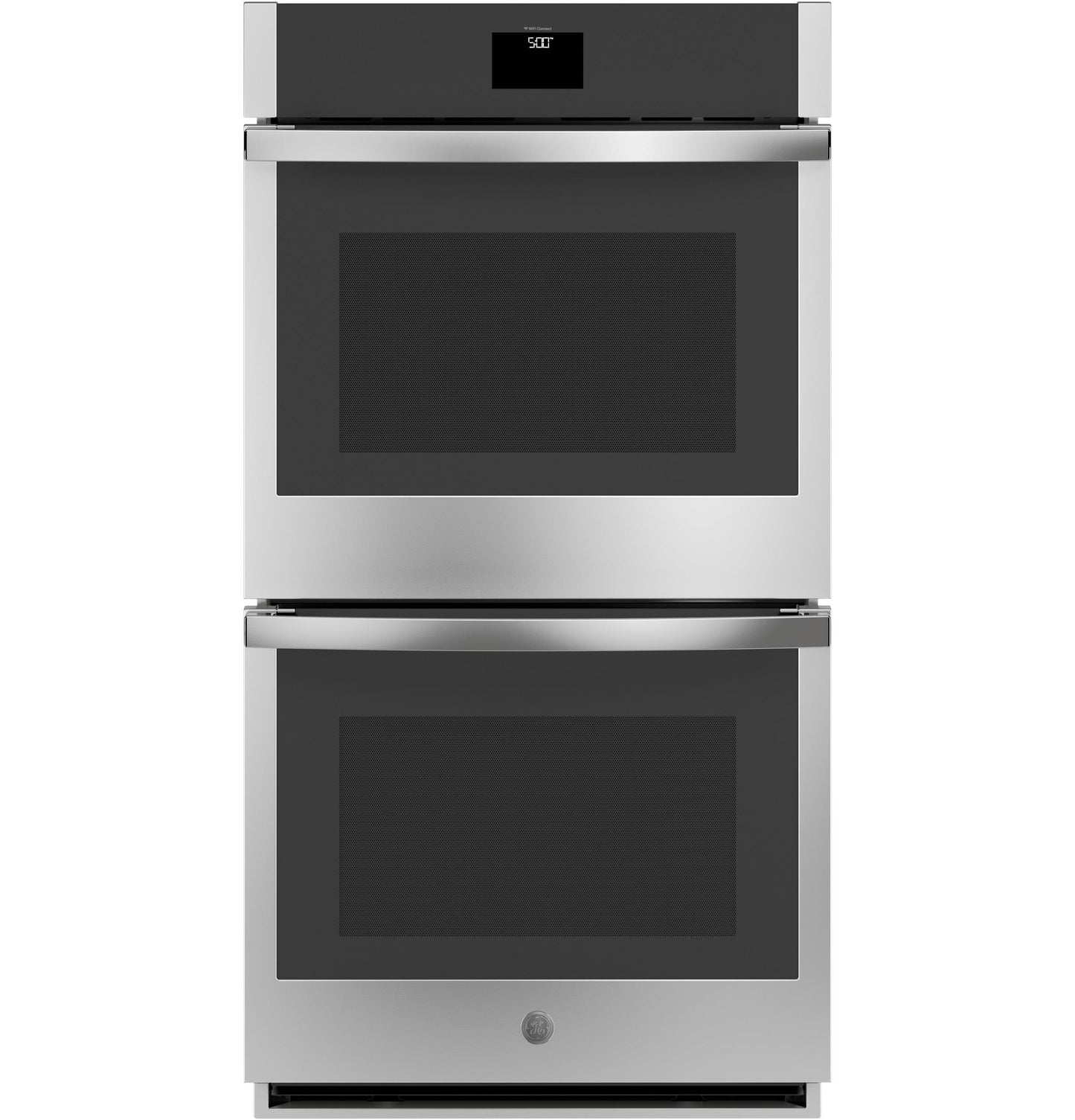 GE APPLIANCES JKD5000SVSS GE® 27" Smart Built-In Convection Double Wall Oven with No Preheat Air Fry in Stainless Steel - JKD5000SVSS