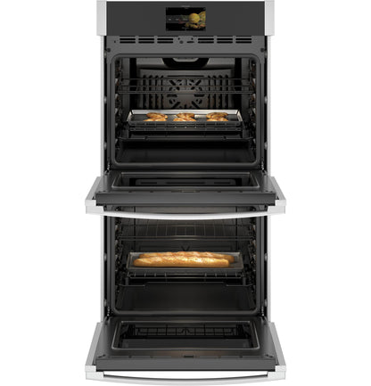 GE APPLIANCES Profile 27" Smart Built-In Convection Double Wall Oven in Stainless Steel - PKD7000SNSS