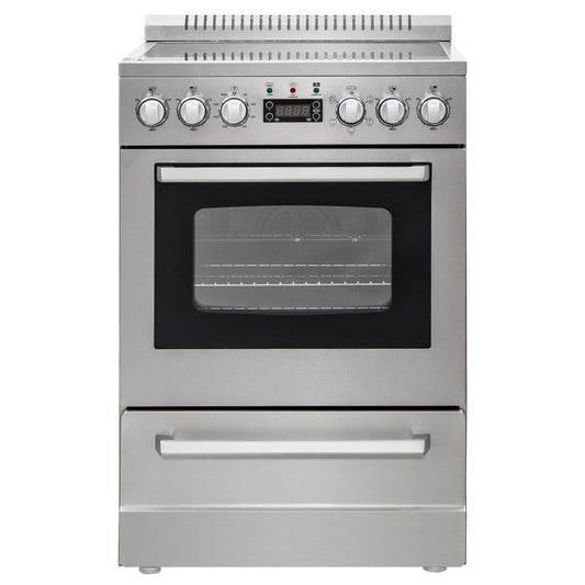 AVANTI DER24P3S Avanti ELITE Series 24" Electric Range Oven in Stainless Steel - DER24P3S