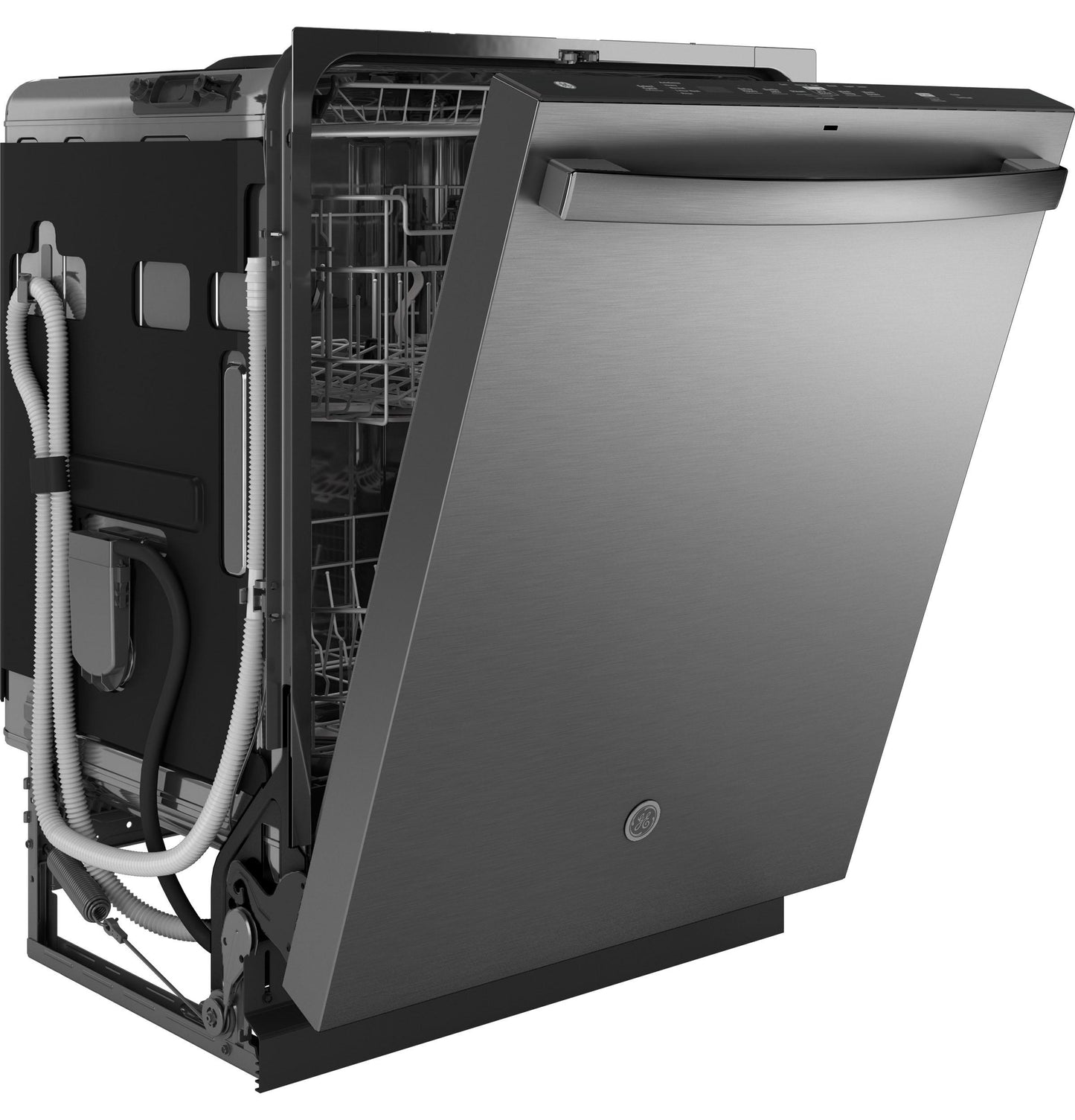 GE APPLIANCES GDT650SYVFS GE ENERGY STAR Fingerprint Resistant Top Control with in Stainless Steel Interior Dishwasher with Sanitize Cycle in Stainless Steel - GDT650SYVFS