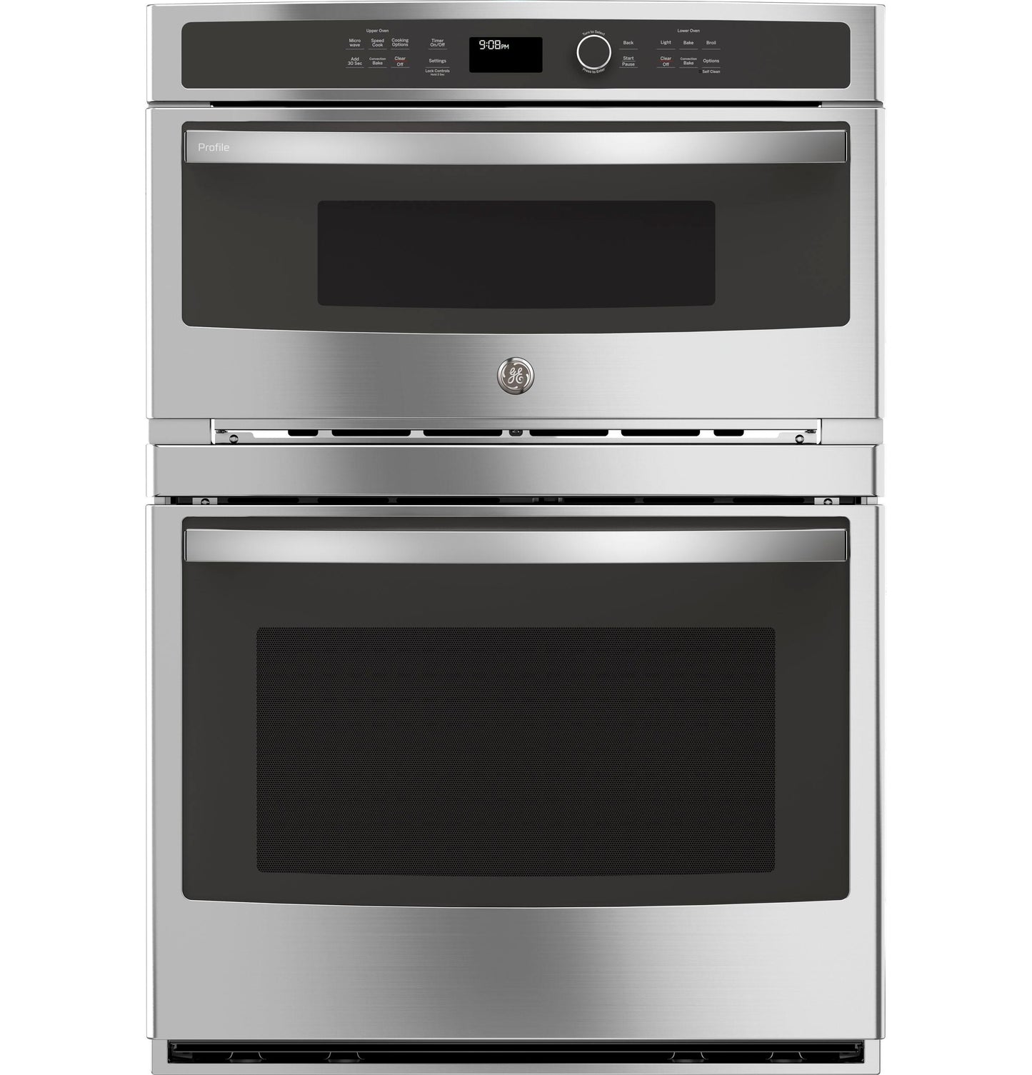 GE APPLIANCES PT9800SHSS GE Profile™ 30 in. Combination Double Wall Oven with Convection and Advantium® Technology in Stainless Steel - PT9800SHSS