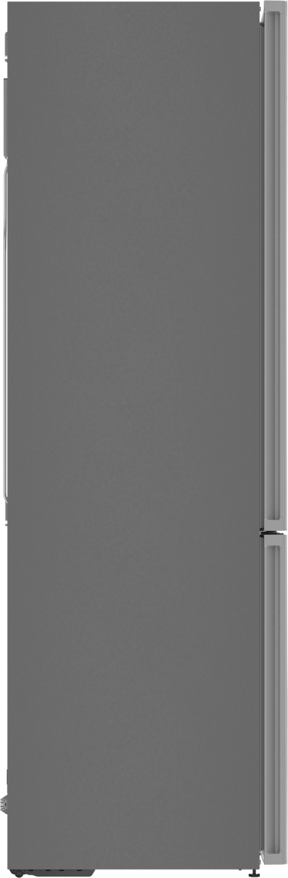 BOSCH B24CB80ESW 800 Series, free-standing fridge-freezer with freezer at bottom, glass door, 24'', White, Total No Frost White - B24CB80ESW