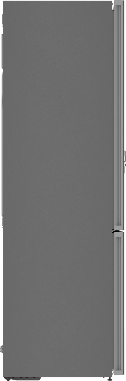 BOSCH B24CB80ESB 800 Series, free-standing fridge-freezer with freezer at bottom, glass door, 24'', Black, Total No Frost Black - B24CB80ESB