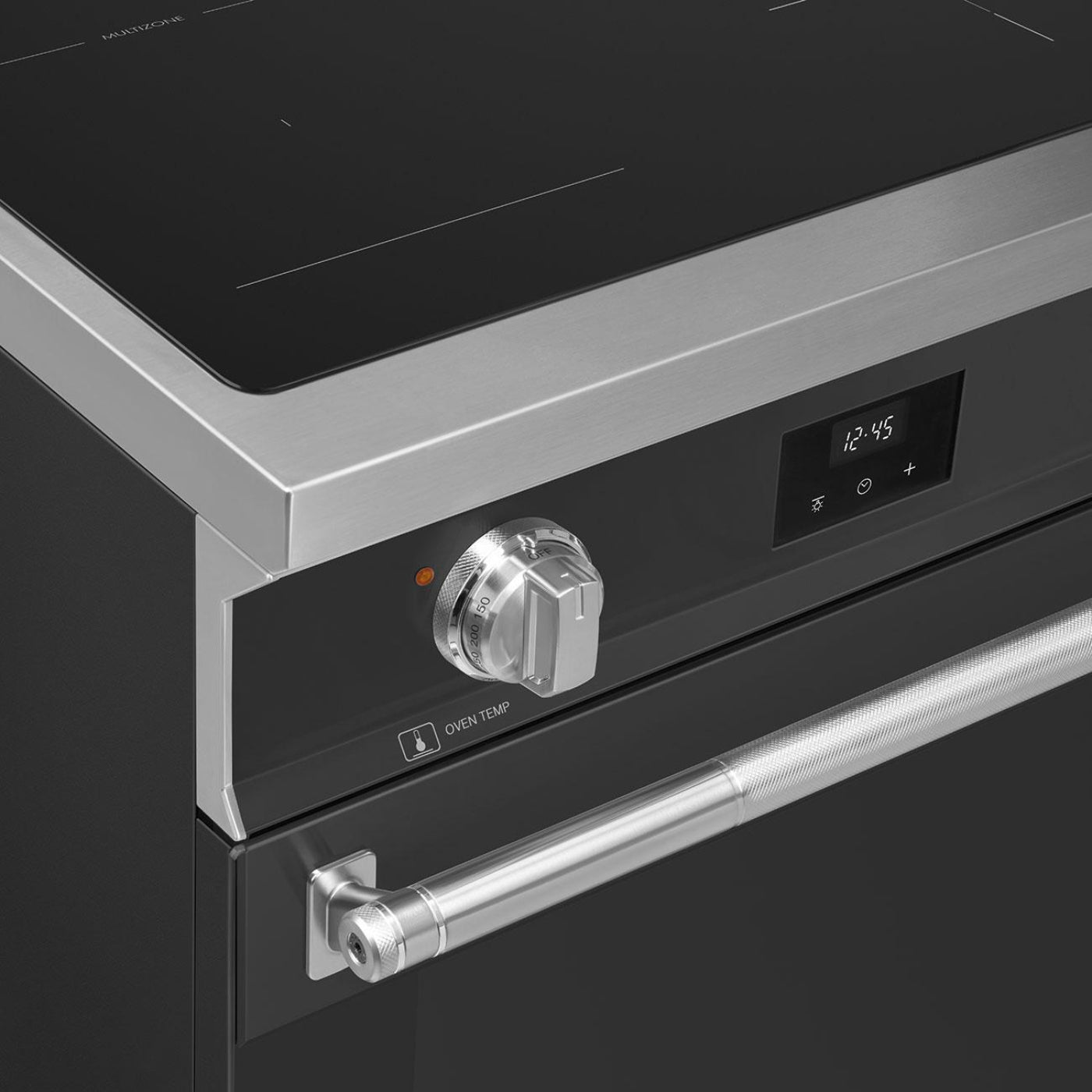 SMEG SPR24UIMAN Range Matt Black SPR24UIMAN Black - SPR24UIMAN