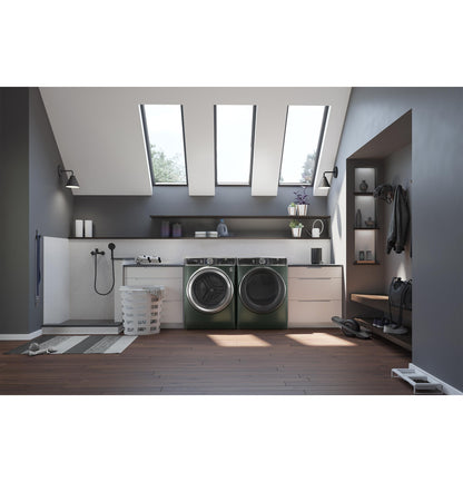 GE APPLIANCES PFW955SPWGN GE Profile™ 5.5 cu. ft. Capacity Smart Front Load ENERGY STAR® Steam Washer with UltraFresh Vent System+ and Smart Wash & Smart Rinse Green - PFW955SPWGN
