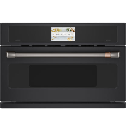 CAFE 30" Custom Speed Cook Oven with 120V Advantium Technology Black - CSB913P3VD1