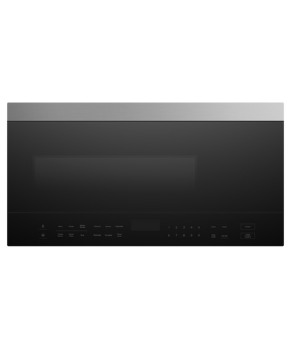 FISHER & PAYKEL MOH30SB1 30" Series 5 Contemporary Over the Range Microwave Black - MOH30SB1