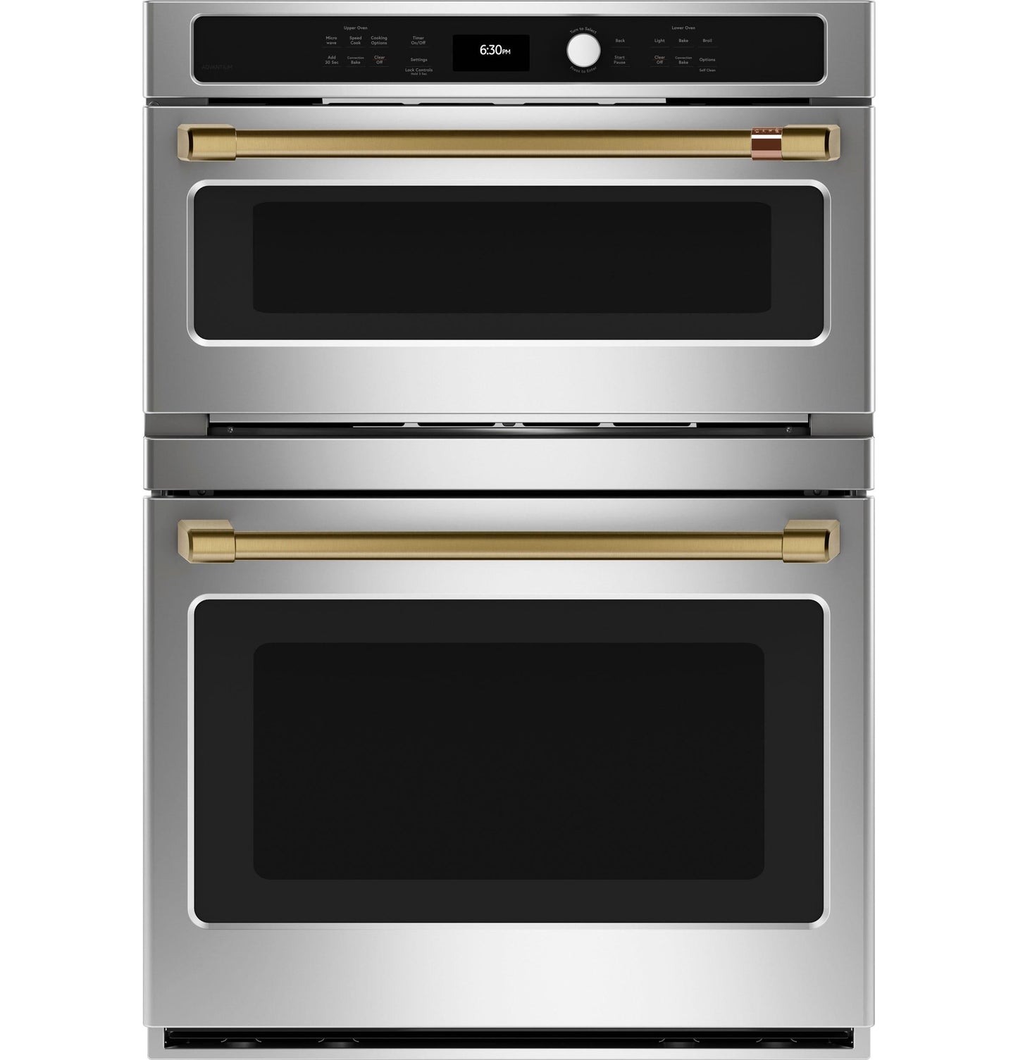 CAFE CTC912P2NS1 CAFé™ 30 in. Combination Double Wall Oven with Convection and Advantium® Technology in Stainless Steel - CTC912P2NS1