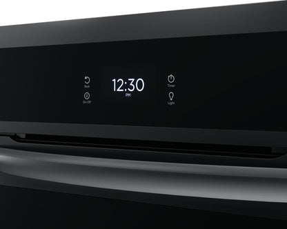 FRIGIDAIRE GCWG2438AB 24" Single Gas Wall Oven with Air Fry Black - GCWG2438AB