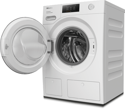 MIELE WXR860WCS WXR860 WCS TDos & IntenseWash Lotus white - W1 front-loading washing machine: 8 kg 1600 rpm Auto Dosing IntenseWash Pre-Ironing SingleWash White