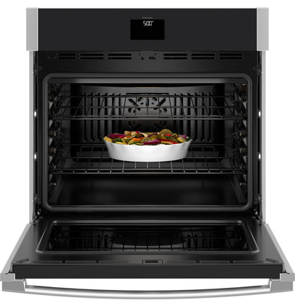 GE APPLIANCES JTS5000SVSS GE® 30" Smart Built-In Self-Clean Convection Single Wall Oven with No Preheat Air Fry in Stainless Steel - JTS5000SVSS