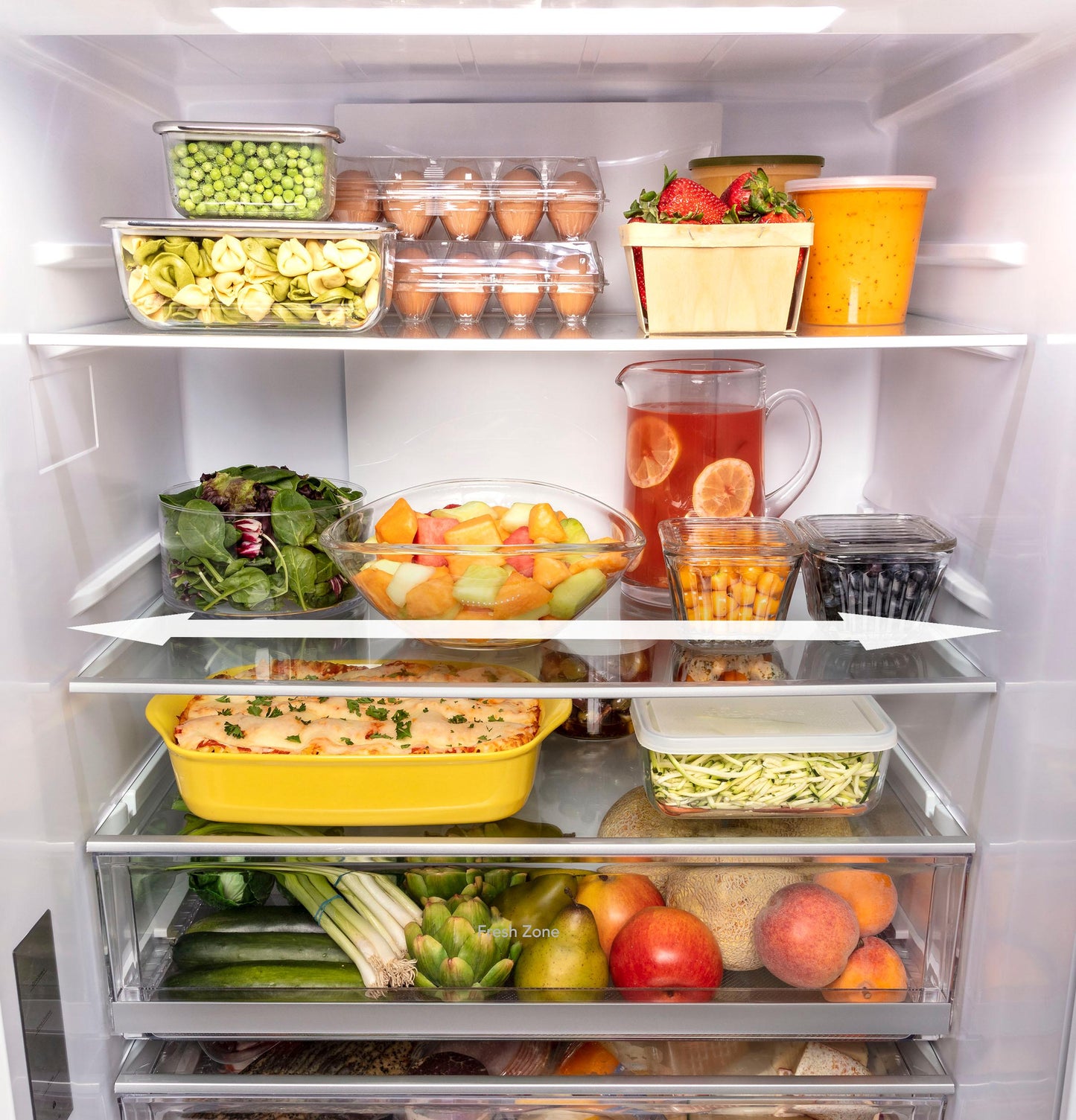 GE APPLIANCES GBE17HYRFS GE® ENERGY STAR® 17.7 Cu. Ft. Counter-Depth Bottom-Freezer Refrigerator in Stainless Steel - GBE17HYRFS