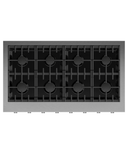FISHER & PAYKEL CPV3488N 48" Series 9 8 Burner Gas Rangetop in Stainless Steel - CPV3488N