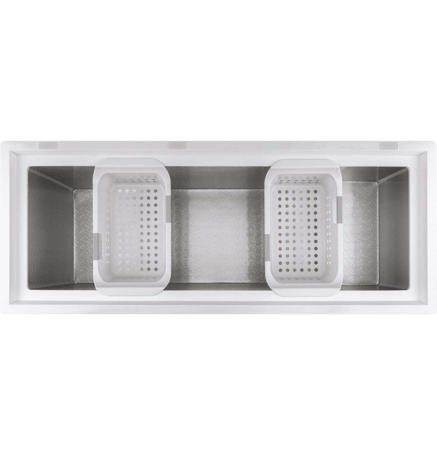 GE APPLIANCES GE 15.7 Cu. Ft. Manual Defrost Chest Freezer White - FCM16SLWW