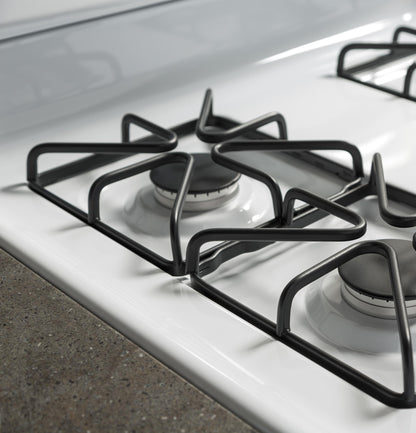 GE APPLIANCES JGBS60DEKWW GE® 30" Free-Standing Gas Range White - JGBS60DEKWW