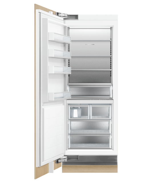 FISHER & PAYKEL RS3084FLJK1 30" Series 9 Integrated Column Freezer Custom Panel Ready - RS3084FLJK1
