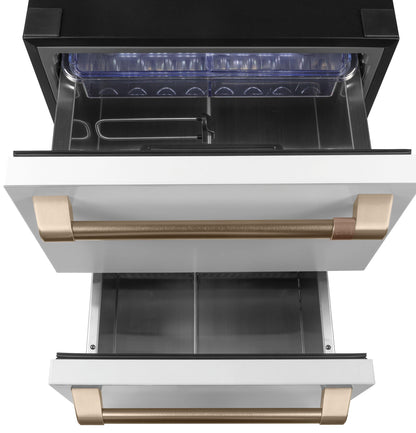 CAFE CDE06RP4NW2 CAFé 5.7 Cu. Ft. Built-In Dual-Drawer Refrigerator White - CDE06RP4NW2