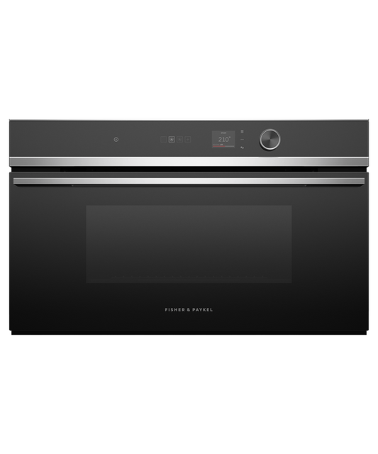 FISHER & PAYKEL OS30NDLX1 30" Series 7 Contemporary Compact Combi-Steam Oven in Stainless Steel - OS30NDLX1