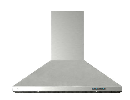 XO APPLIANCE XOV36SC 36" 600/395 CFM Italian Made Wall Chimney Range Hood in Stainless Steel - XOV36SC