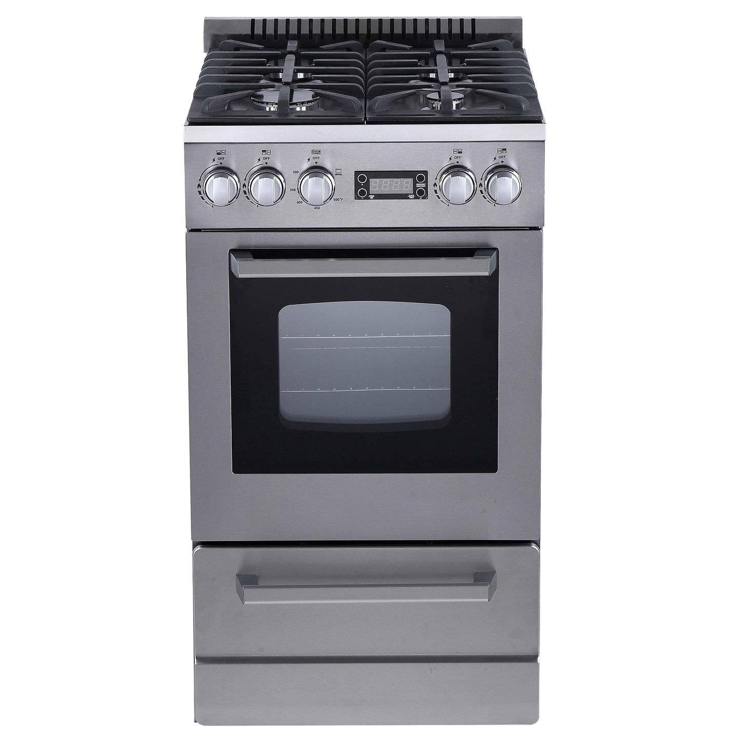 AVANTI DGR20P3S Avanti ELITE Series 20" Gas Range Oven in Stainless Steel - DGR20P3S
