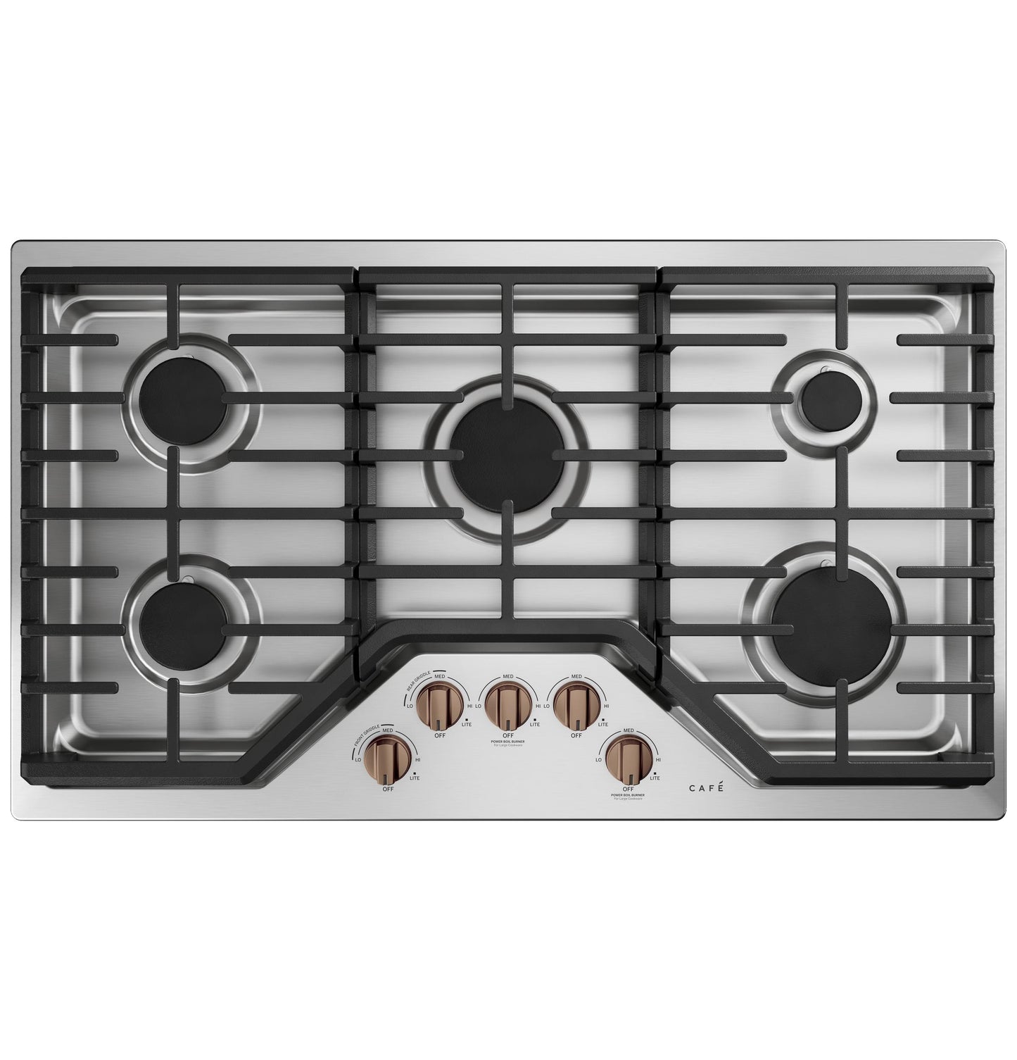 CAFE CGP70362NS1 CAFé™ 36" Gas Cooktop in Stainless Steel - CGP70362NS1
