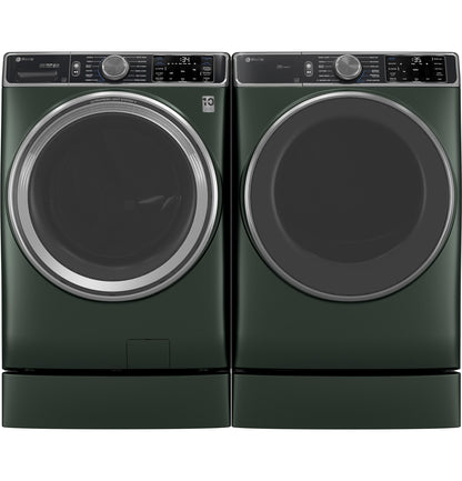 GE APPLIANCES PFW955SPWGN GE Profile™ 5.5 cu. ft. Capacity Smart Front Load ENERGY STAR® Steam Washer with UltraFresh Vent System+ and Smart Wash & Smart Rinse Green - PFW955SPWGN