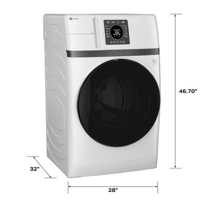 GE APPLIANCES PFQ83HSSWWW GE Profile™ ENERGY STAR® 4.6 cu. ft. Capacity UltraFast Combo with Ventless Inverter Heat Pump Technology Washer/Dryer White - PFQ83HSSWWW