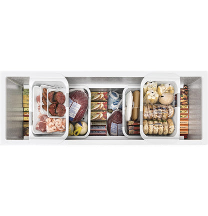 GE APPLIANCES 15.7 Cu. Ft. Manual Defrost Chest Freezer White - FCM16DLWW