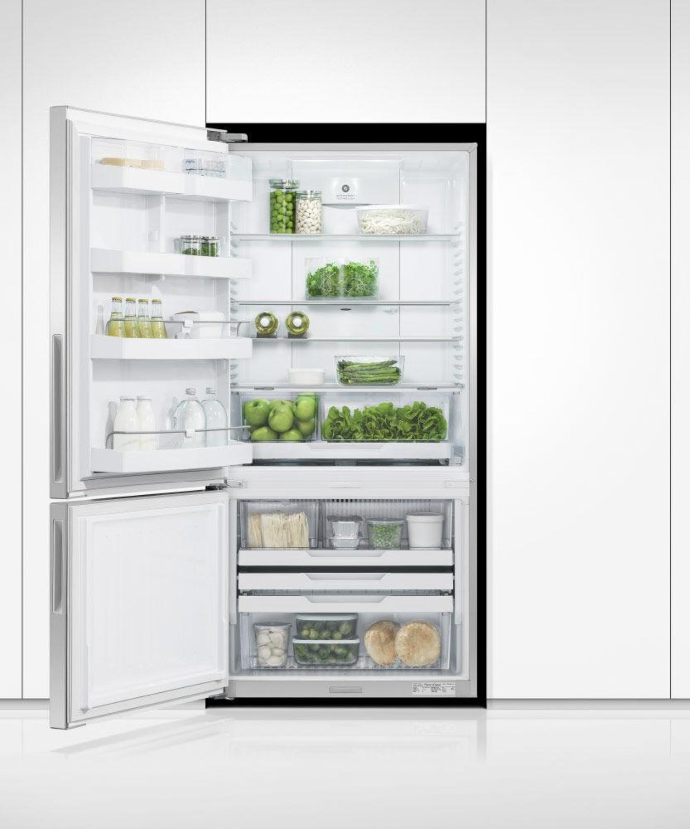 FISHER & PAYKEL RF170BLPX6N 17.5 cu ft Series 5 Refrigerator Freezer in Stainless Steel - RF170BLPX6N