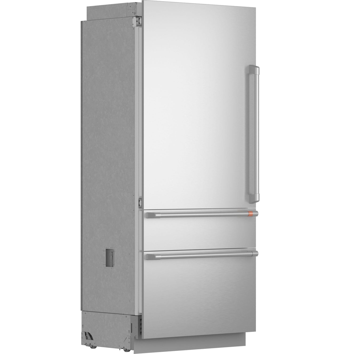 CAFE CIC36LP2VS1 CAFé 36" Integrated Bottom-Freezer Refrigerator in Stainless Steel - CIC36LP2VS1