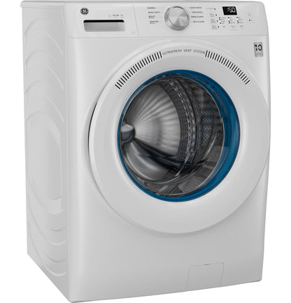 GE APPLIANCES GFW350SSYWW GE® ENERGY STAR® 4.6 cu. ft. Capacity Smart Front Load Washer with UltraFresh Vent System with OdorBlock™ White - GFW350SSYWW