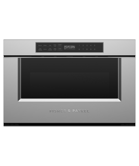 FISHER & PAYKEL OMD24SPX1 24" Series 7 Professional Microwave Drawer in Stainless Steel - OMD24SPX1