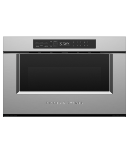 FISHER & PAYKEL OMD24SPX1 24" Series 7 Professional Microwave Drawer in Stainless Steel - OMD24SPX1
