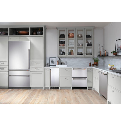 CAFE CIC36LP2VS1 CAFé 36" Integrated Bottom-Freezer Refrigerator in Stainless Steel - CIC36LP2VS1