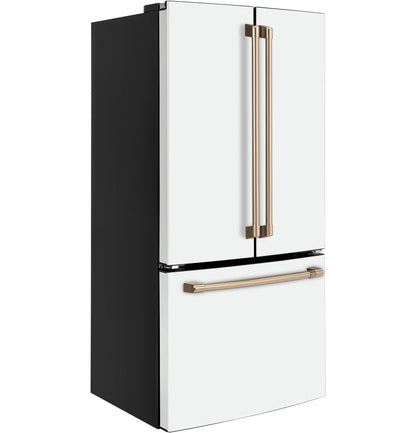 CAFE CWE19SP4NW2 CAFé ENERGY STAR 18.6 Cu. Ft. Counter-Depth French-Door Refrigerator White - CWE19SP4NW2