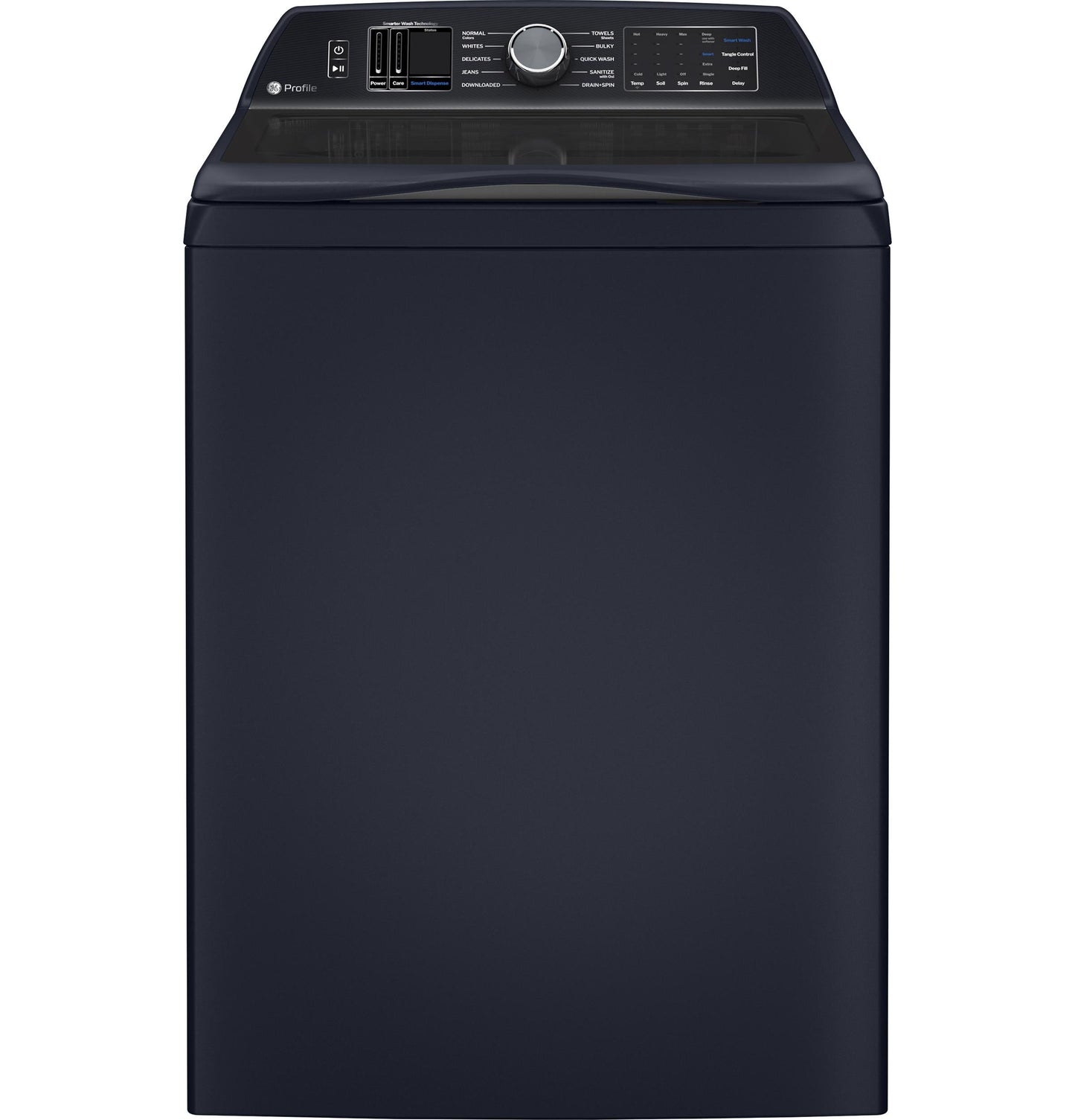 GE APPLIANCES PTW805BPWRS GE Profile™ ENERGY STAR® 5.3 cu. ft. Capacity Washer with Smarter Wash Technology and Adaptive SmartDispense Blue - PTW805BPWRS