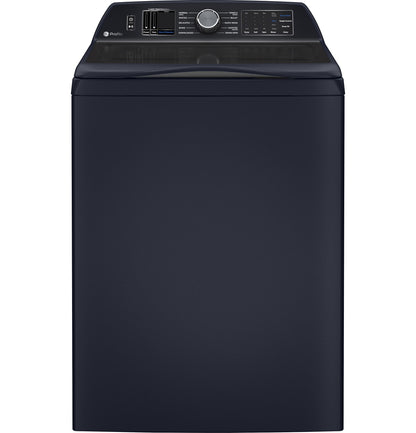 GE APPLIANCES PTW805BPWRS GE Profile™ ENERGY STAR® 5.3 cu. ft. Capacity Washer with Smarter Wash Technology and Adaptive SmartDispense Blue - PTW805BPWRS