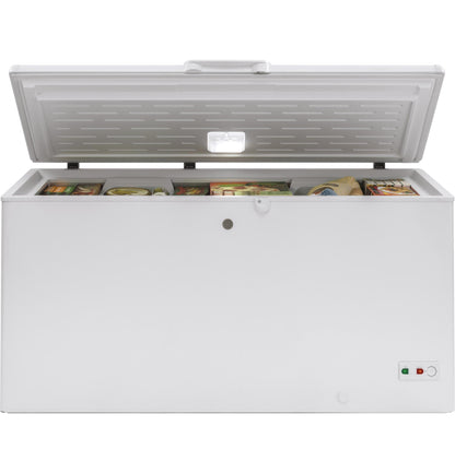 GE APPLIANCES GE 15.7 Cu. Ft. Manual Defrost Chest Freezer White - FCM16SLWW