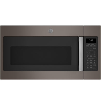 GE APPLIANCES 1.9 Cu. Ft. Over-the-Range Sensor Microwave Oven Slate - JVM7195EKES