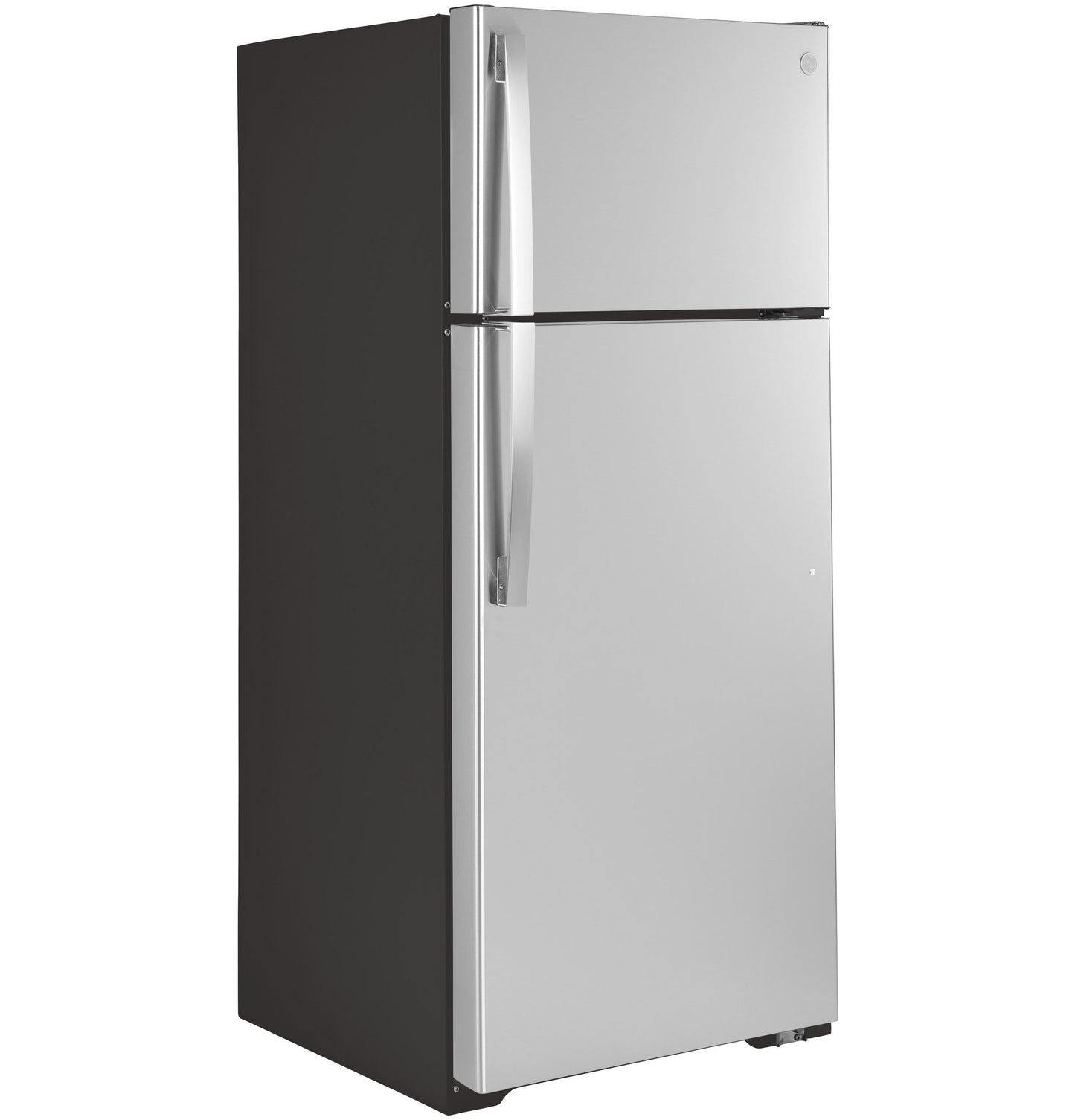 GE APPLIANCES 17.5 Cu. Ft. Top-Freezer Refrigerator in Stainless Steel - GTS18HYNRFS