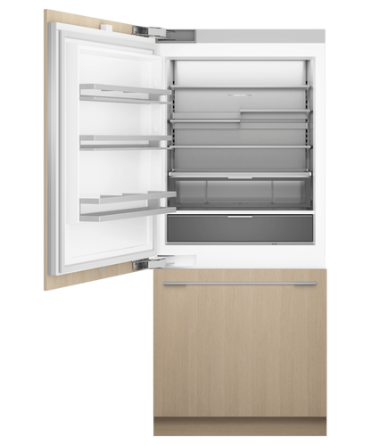 FISHER & PAYKEL RS3684WLUVE1 36" Series 11 Integrated Refrigerator Freezer Custom Panel Ready - RS3684WLUVE1