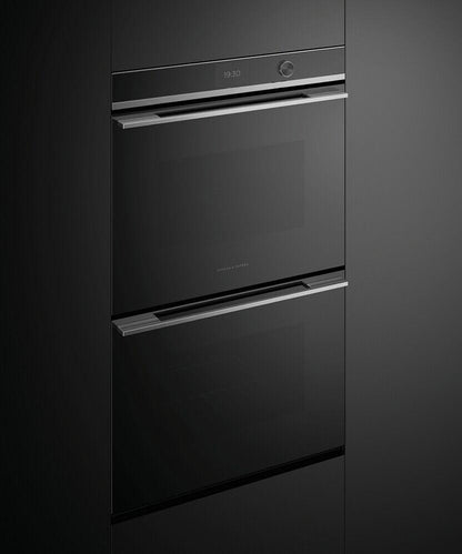 FISHER & PAYKEL OB30DDPTDX2 30" Series 9 Contemporary Self-Cleaning Double Oven in Stainless Steel - OB30DDPTDX2