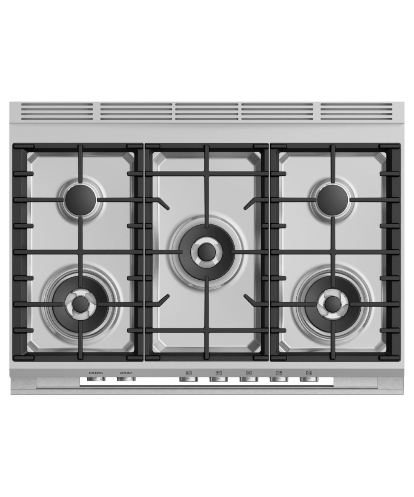 FISHER & PAYKEL OR36SDG4X1 36" Series 7 Contemporary 5 Burner Gas Range in Stainless Steel - OR36SDG4X1