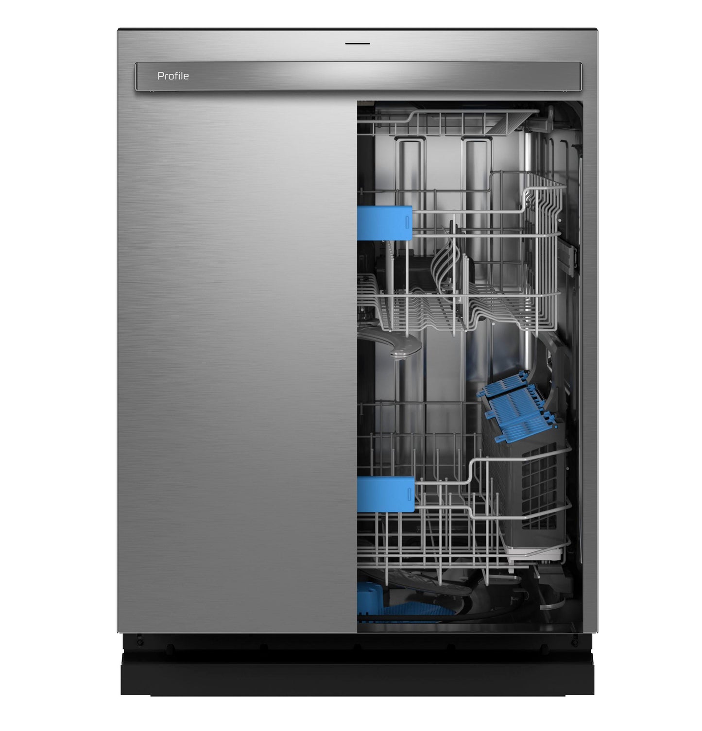 GE APPLIANCES PDT715SYVFS GE Profile™ ENERGY STAR® Fingerprint Resistant Top Control Stainless Interior Dishwasher with Microban™ Antimicrobial Technology in Stainless Steel - PDT715SYVFS