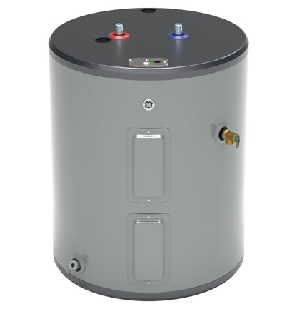 GE APPLIANCES 36 Gallon Top Port Lowboy Electric Water Heater Gray - GE40L08BAM